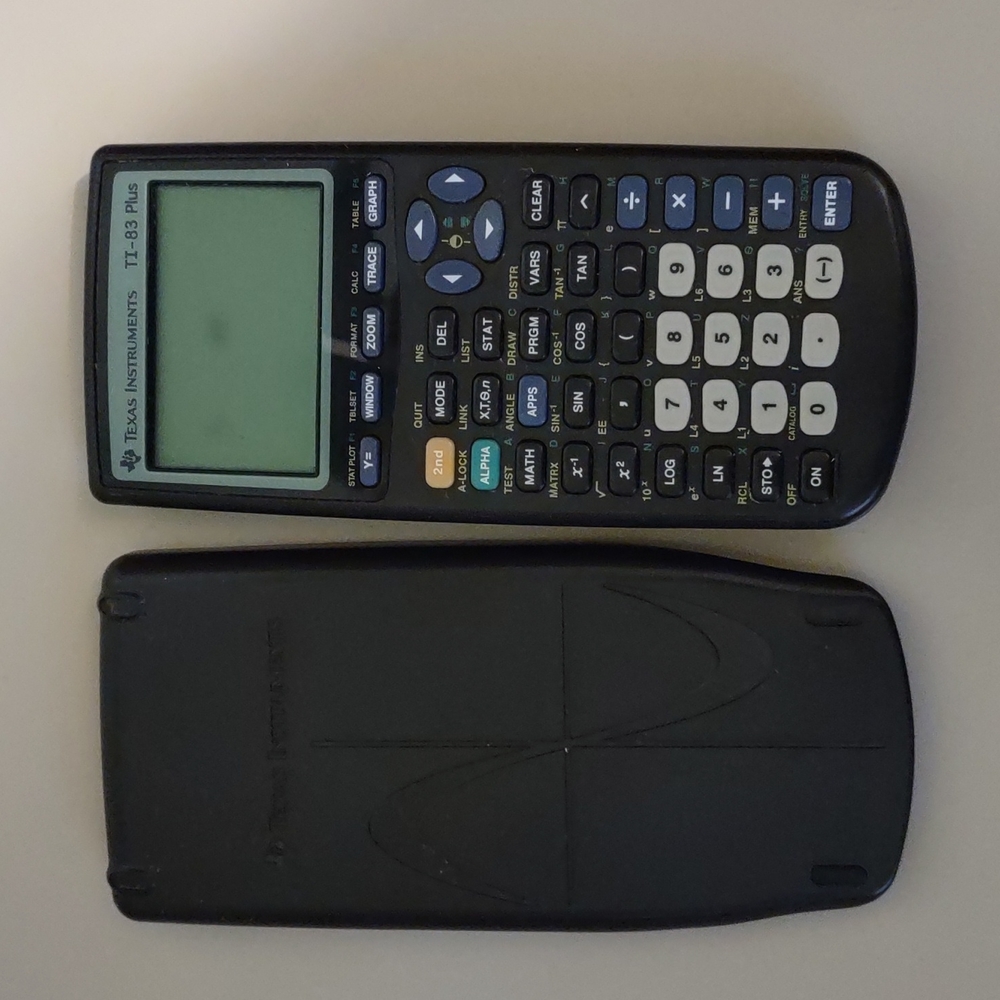 Texas Instruments TI-83 Plus graphing calculator